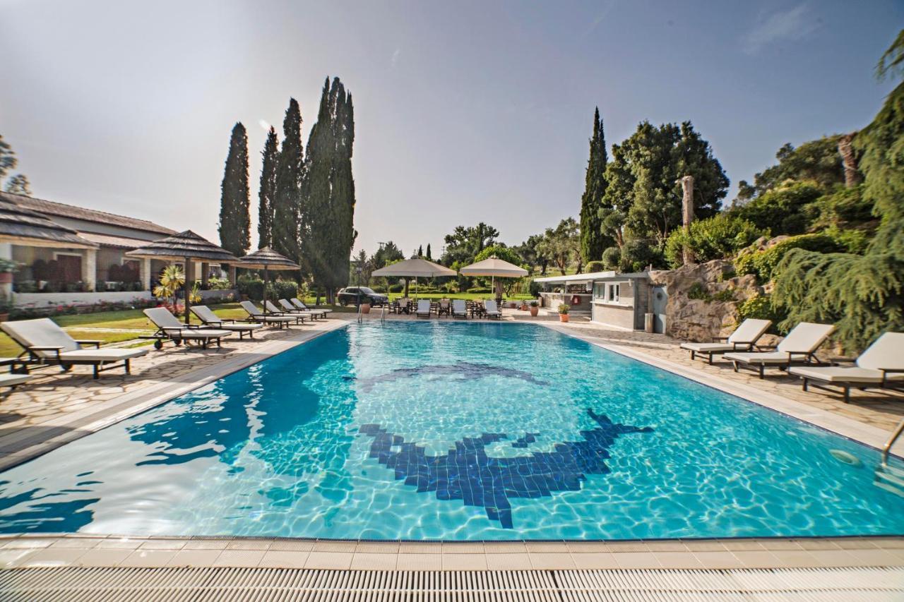 Corfu Club Apartments Guviá Kültér fotó