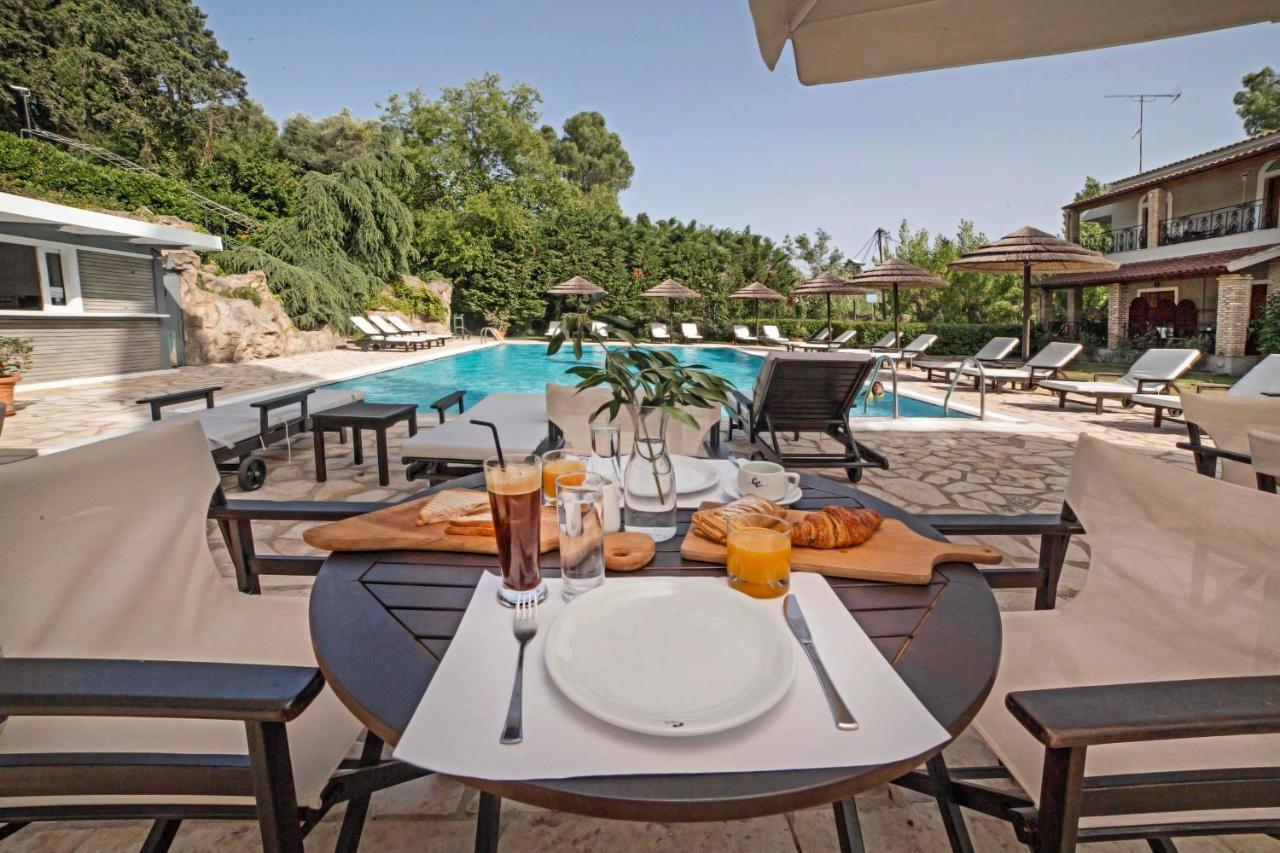 Corfu Club Apartments Guviá Kültér fotó